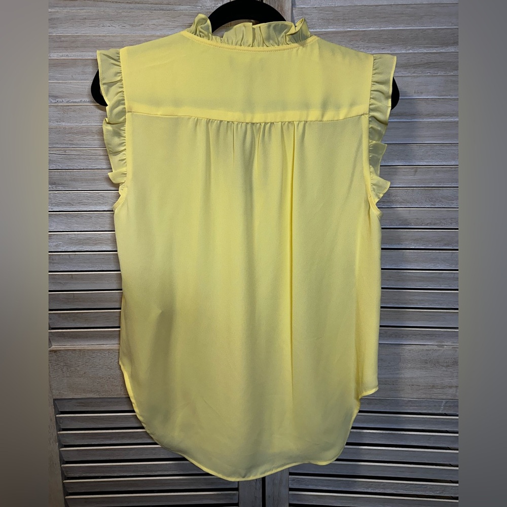 Dkny Ruffle Button Down Blouse - image 4
